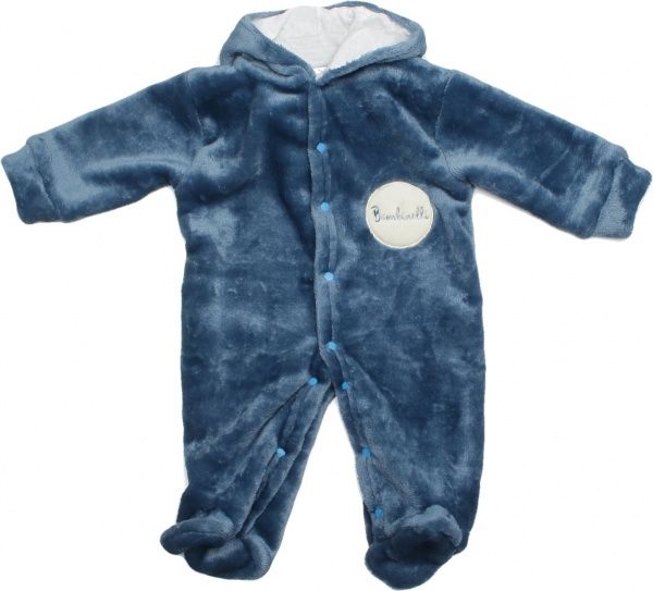 Комбинезон детский Bambinelli с микрофиброй р.68 синий 