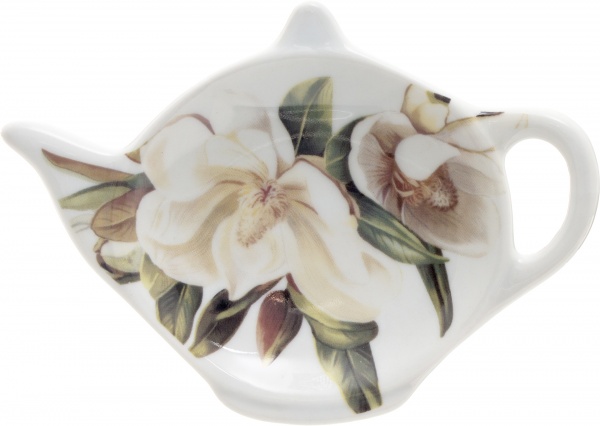 Набор для чая Белая магнолия 3 предмета Keramia