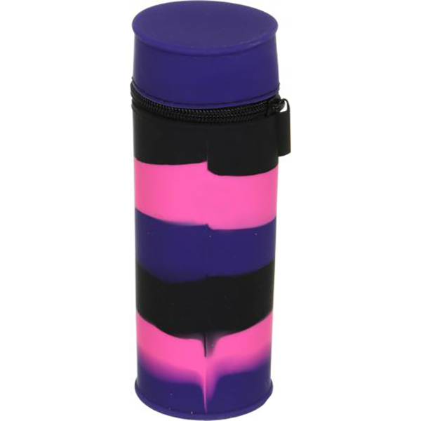 Пенал силиконовый BRPG568 фиолетово-розовый