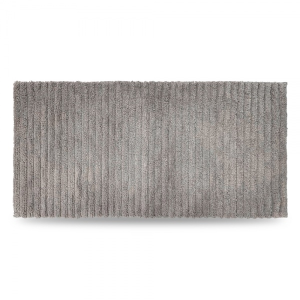 Коврик для ванной комнаты Dariana Lines антибактериальный 60x120 см пепельный