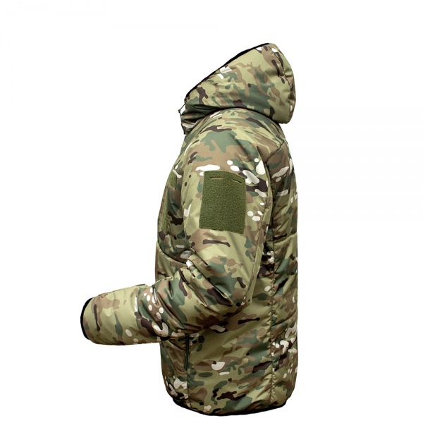 Куртка Expert ® тактическая зимняя с капюшоном на подкладке, р.XL multicam