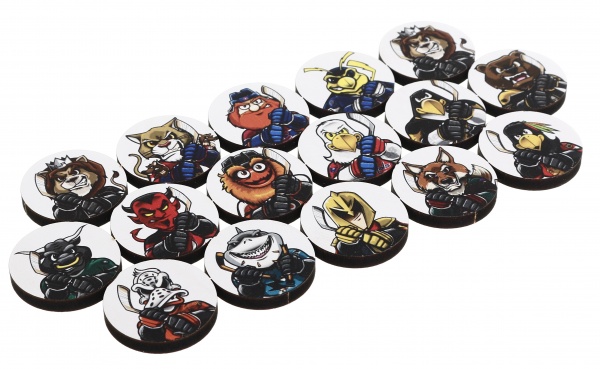 Игра настольная Аэрохоккей 400х600 мм