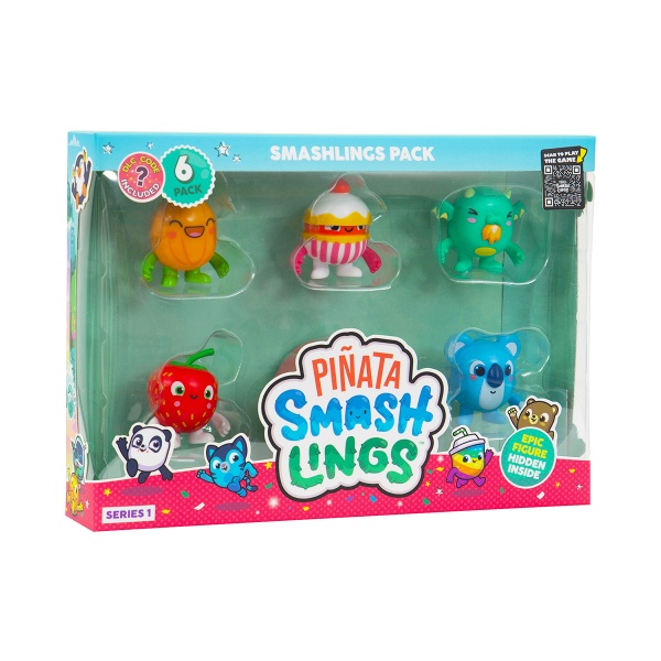 Набор игровых фигурок Pi?ata Smashlings Забавные герои SL2055 