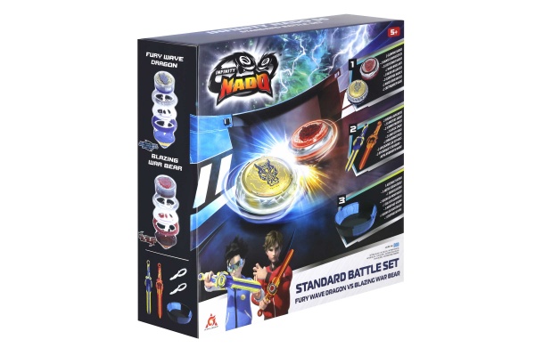 Ігровий набір Infinity Nado VI Battle Set лютий Дракон - палаючий Бойовий Ведмідь EU654181