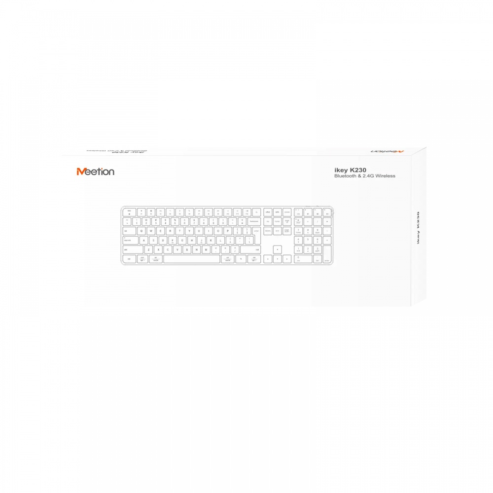 Клавіатура бездротова Meetion K230 (MT-K230MW-A-RUA) black