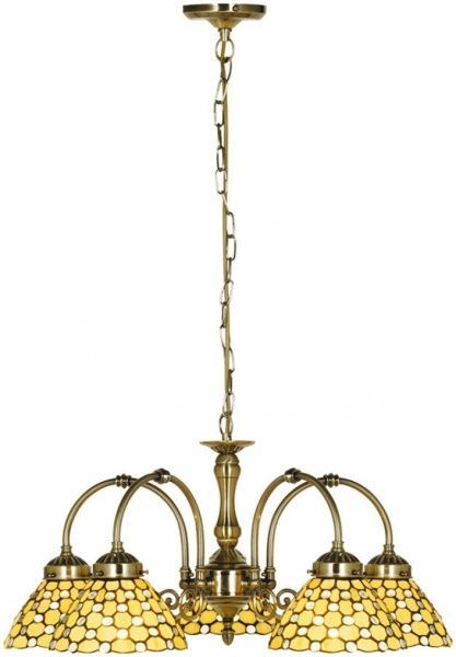 Люстра підвісна Arte Lamp RAINDROP 5xE27 антична бронза A3168LM-5AB 