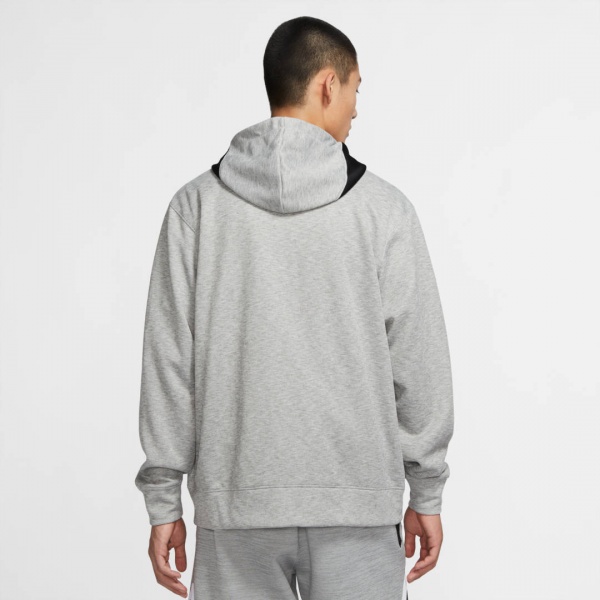 Джемпер Nike M NK SPOTLIGHT HOODIE FZ CK6414-063 р. S світло-сірий