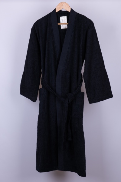 Халат махровый La Nuit Rice р. XL черный 
