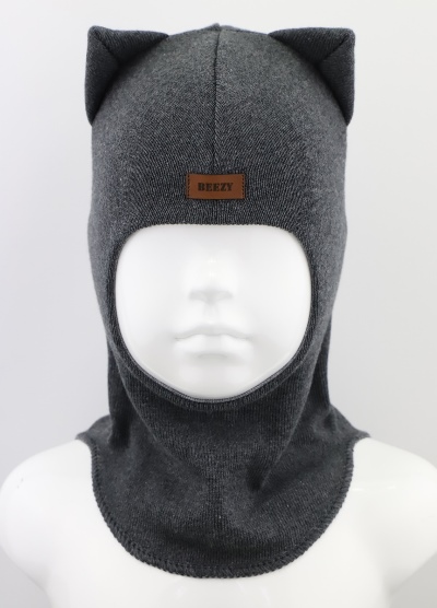 Шапочка для хлопчика Beezy шолом р.50-52 сірий 1750 