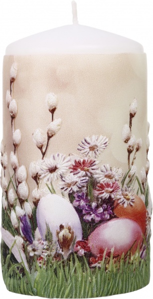 Свічка Циліндр Великдень МІХ 60х110 мм в асортименті Pako-If