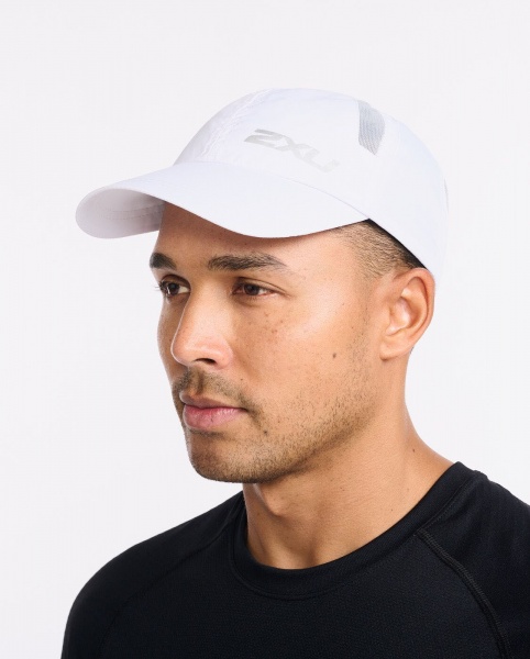 Кепка 2XU Run Cap UQ5685f_WHT/WHT OS білий