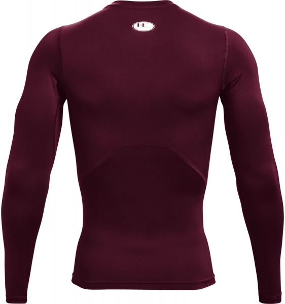 Футболка Under Armour UA HG ARMOUR COMP LS 1361524-609 р.M червоний