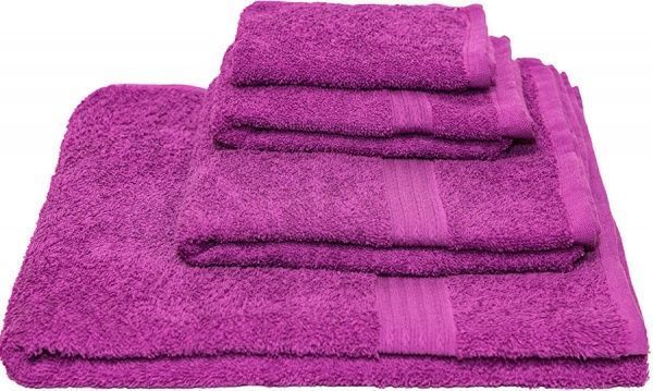 Рушник Косичка 70x140 см фуксія Simi 