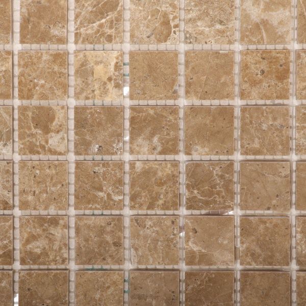 Плитка KrimArt мозаїка Emperador Light МКР-2 П 30,5x30,5 