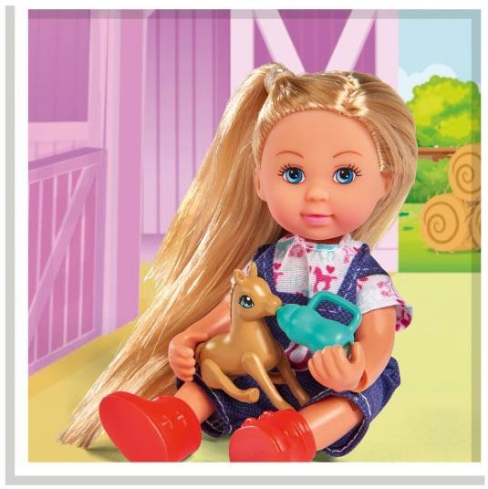 Кукла Simba Доктор Эви Лошадка с новорожденным жеребенком