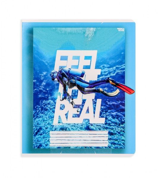 Комплект зошитів Відчуй свободу 36 аркушів у клітинку 15 шт. Поділля