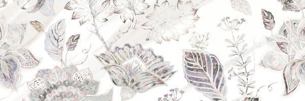 Плитка Allore Group Calacatta Ice W\DEC M NR Glossy 25x75 (2 сорт) 