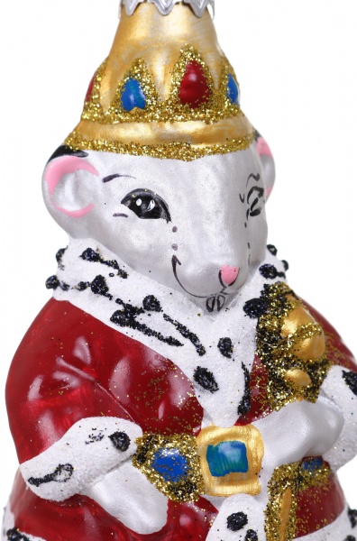 Декорация новогодняя Формовая игрушка в ассортименте 9 см 