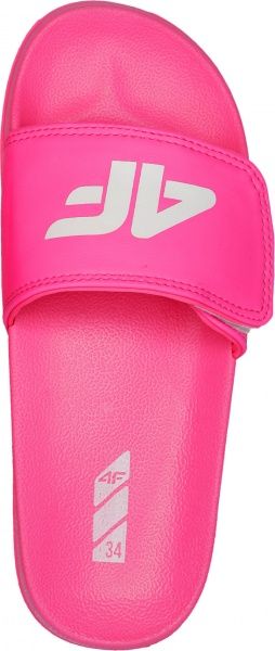 Шлепанцы 4F HJL21-JKLD001-55S р. 34 малиновый
