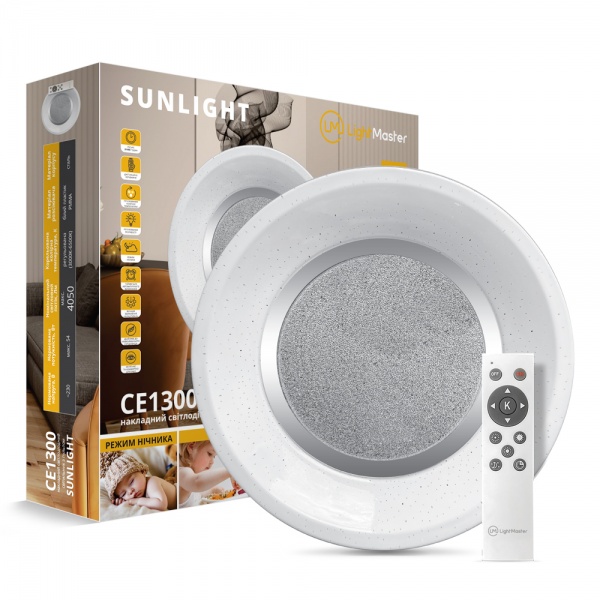 Світильник світлодіодний 54 Вт білий 3000-6500 К LightMaster CE1300 Wave Sunlig