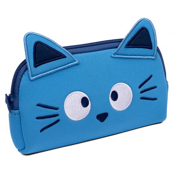 Пенал шкільний TO-01 Cats YES різнокольоровий принт