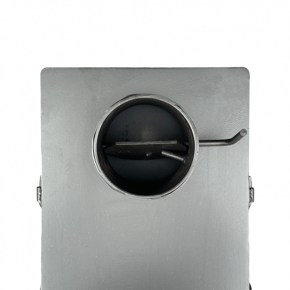 Буржуйка Metalzavod BP/6-ВС_D120 4 мм с оцинкованным дымоходом