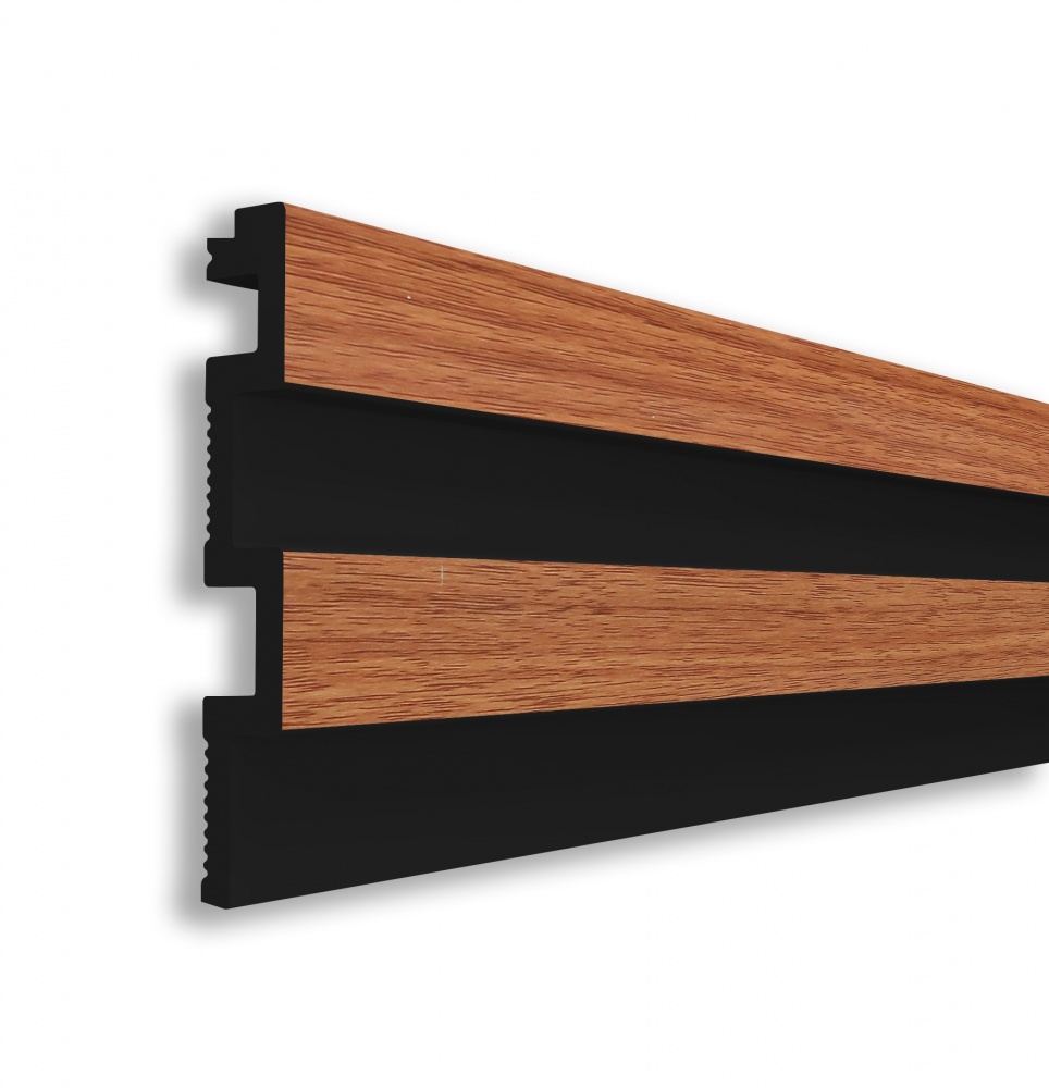 Реечная панель Walldeco полимерная 115x18x2900 мм дуб (D402-103 )