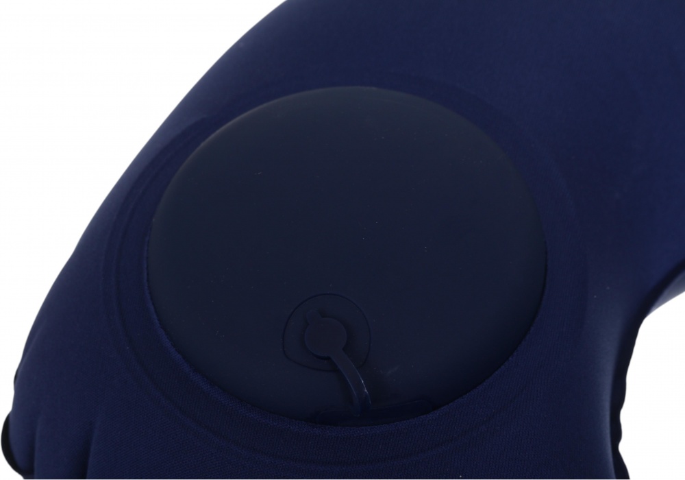 Подушка дорожная Silky Blue Sensio 40x28 см синий