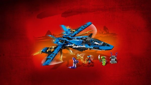 Конструктор LEGO Ninjago Штормовий винищувач Джея 70668