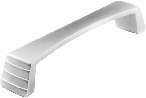 Мебельная ручка UG 1408 128 мм матовый хром DC