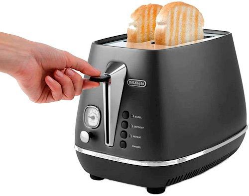 Тостер Delonghi CTI2103.BK черный 