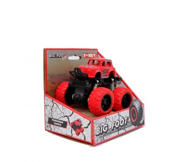 Позашляховик Funky Toys 4х4 трюковий червоний 60001