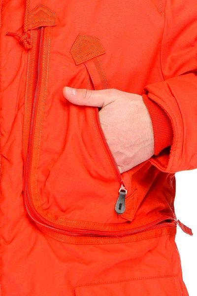 Куртка-парка Alpha Industries Polar Jacket rf р.ХXL red