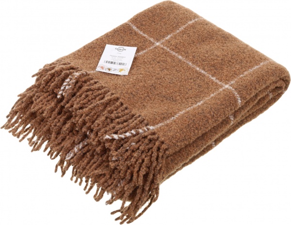 Плед Прованс 140x200 см бежевый Lanavitta 