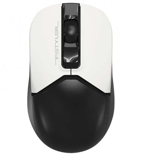 Мишка A4Tech бездротова безшумна Fstyler black/white (FB12S (Panda)) 