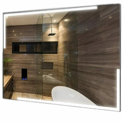 Дзеркало Україна 01 ML-18 з Led підсвіткою 600х800 мм 