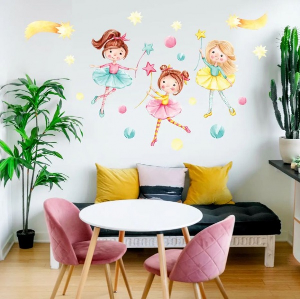 Наклейка Zatarga Волшебницы Z202064 90x56 см