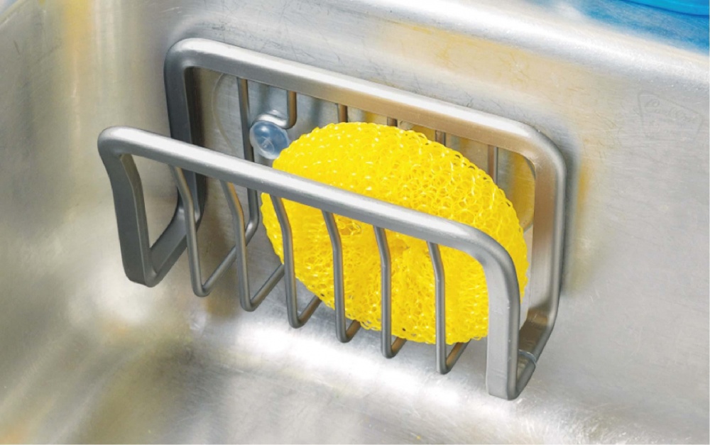 Органайзер для губки Flamberg Premium Sinky 15x5,2x8,4 см сірий S-E804278P