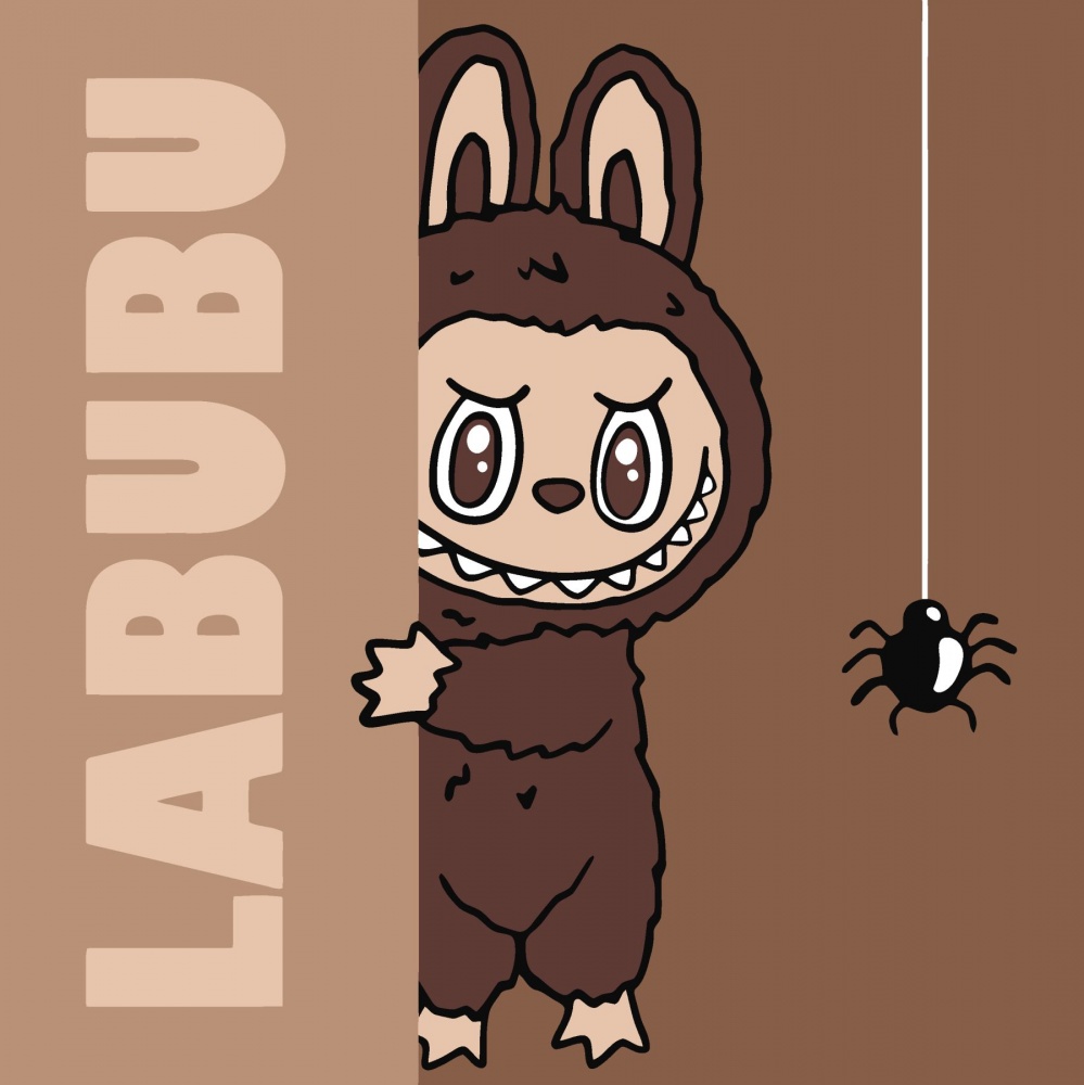 Картина за номерами Хованки Лабубу ©art_selena_ua Ideyka