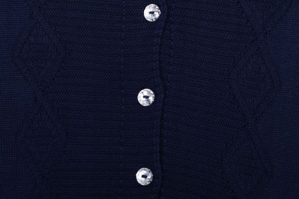 Жакет Галушко для девочки р.122 синий 5250 