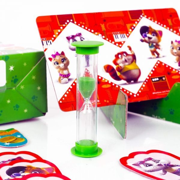 Игра настольная Vladi Toys 44 Кота. Часики тик-так VT8055-26