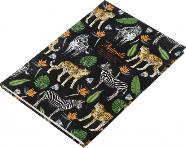 Блокнот 165х238 мм 80 листов линия Soft-touch БК313 Фреш