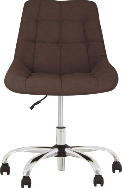 Крісло Nowy Styl NICOLE GTS (J) CHR68 (CH) SORO-28 коричневий 