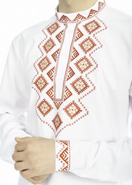 Вишиванка Едельвіка 181-20/09 білий р. XL 