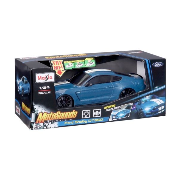 Машинка Maisto 1:24 Ford Shelby GT350 81724 blue