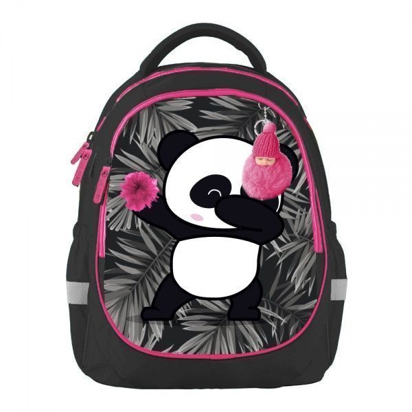 Рюкзак шкільний Bagland Butterfly Панда чорний суб.908 (56591)
