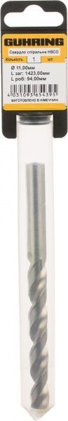 Свердло по металу Guhring HSCO 94x142 мм GU 500 11 мм 1 шт. 322042024