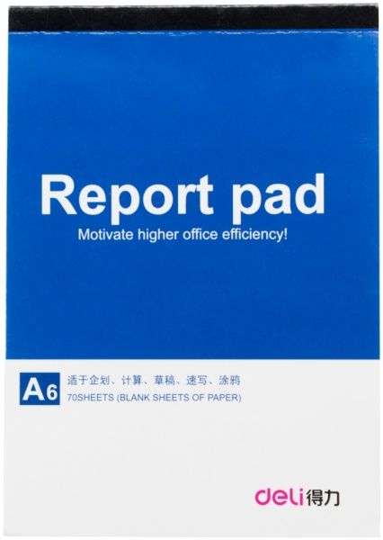 Блокнот А6 70 л. Deli