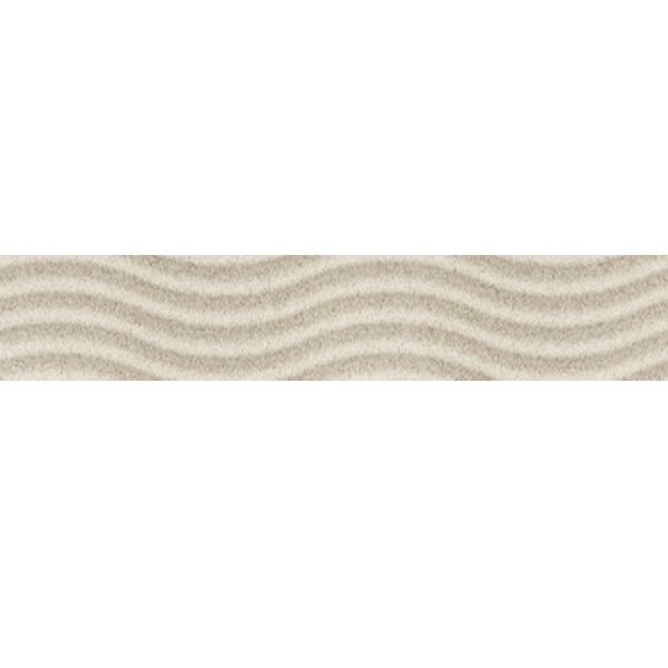 Бордюр Golden Tile Summer Stone Wave В41401 бежевий №1 60x400 мм