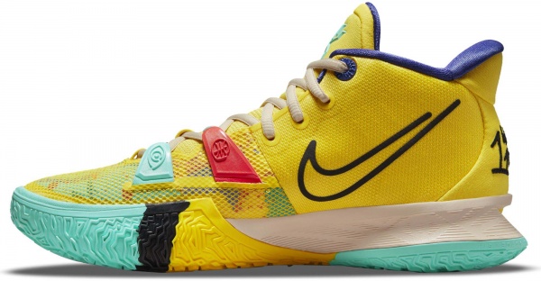 Кроссовки Nike KYRIE 7 CQ9326-700 р.US 11 желтый